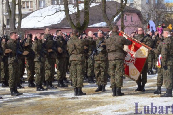 Miniaturka artykułu Żołnierze złożyli przysiegę w Lubartowie