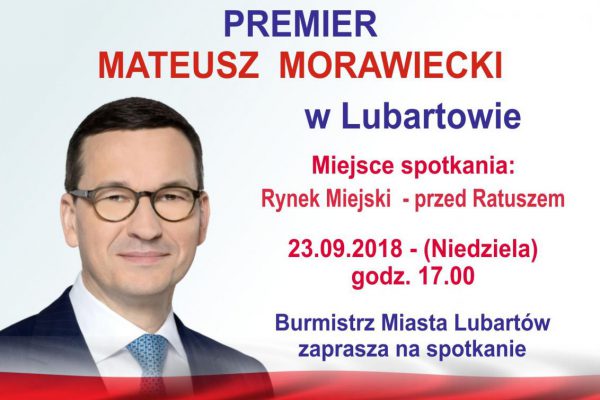 Miniaturka artykułu Premier Mateusz Morawiecki w Lubartowie