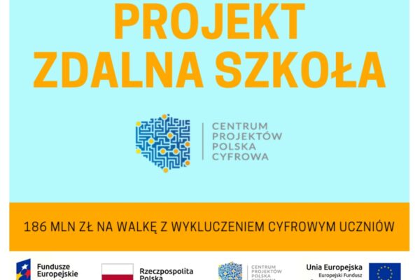Miniaturka artykułu Gmina Miasto Lubartów jest realizatorem rządowego projektu „Zdalna szkoła”