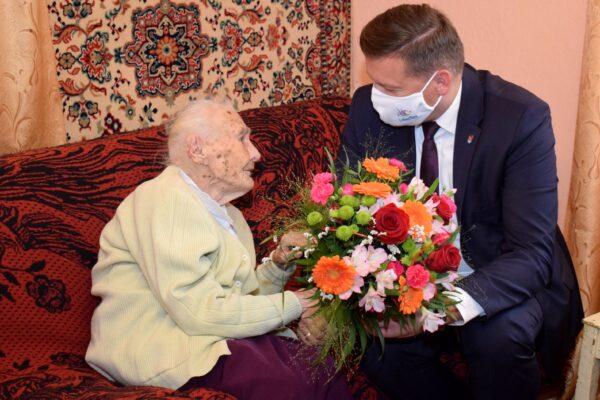 Miniaturka artykułu Najstarsza mieszkanka Lubartowa skończyła 105 lat!