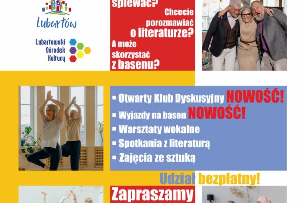 Miniaturka artykułu Kulturalnie, sportowo i nie tylko… – oferta dla seniorów na 2022 r.